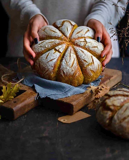Pumpkin Sourdough Bread