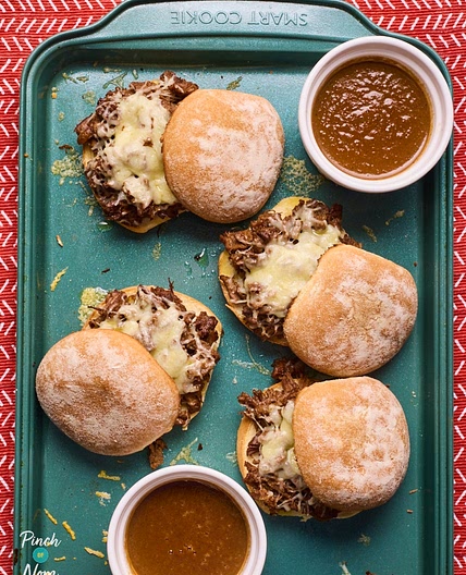 French Dip-Style Sandwiches | Slimming & Weight Watchers Friendly