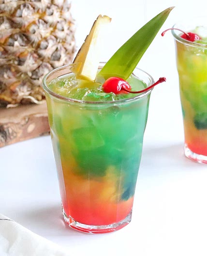 Blue Hawaiian Mai Tai