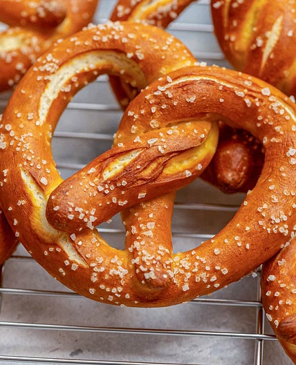 Homemade German Pretzels