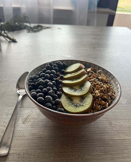 Frozen Bananen Bowl