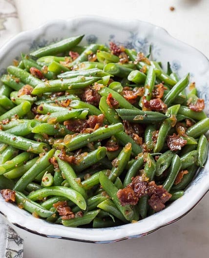 German Beans & Bacon Grandma Menter-Hite