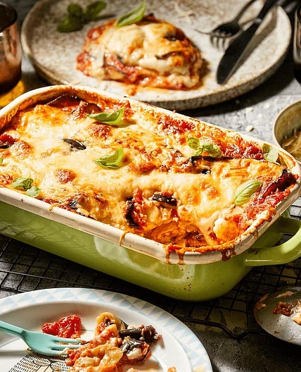 Auberginen Lasagne