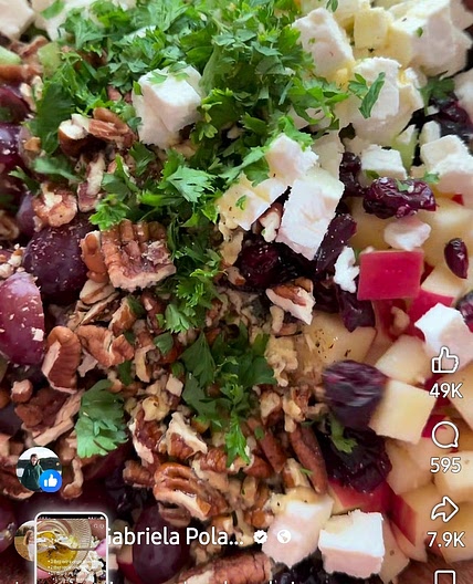FALL HONEYCRISP CRUNCH SALAD 🍎🍂