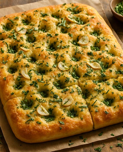 Garlic & Herb Focaccia