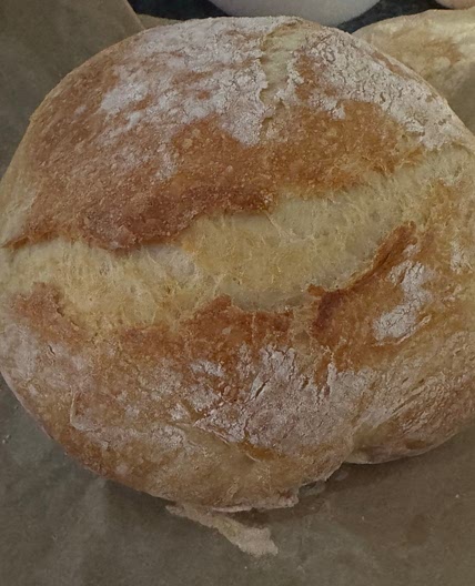 No Knead Ciabatta Loaf