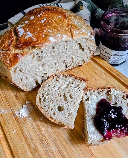 Rustic Sourdough Discard Bread