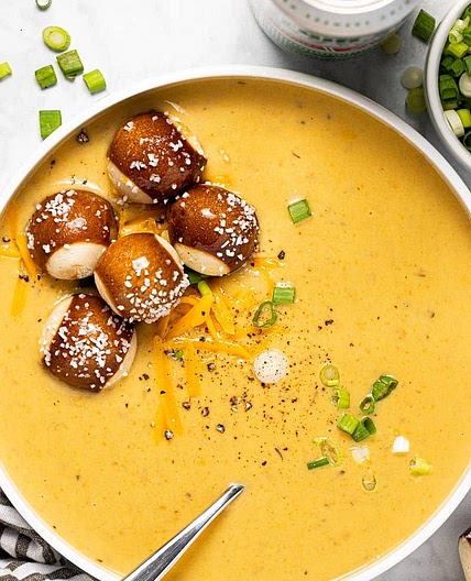 Beer Cheese soup 