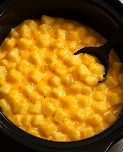 Crockpot Cheesy Potatoes