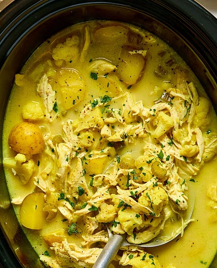 Sunshine Lemon Chicken Chowder
