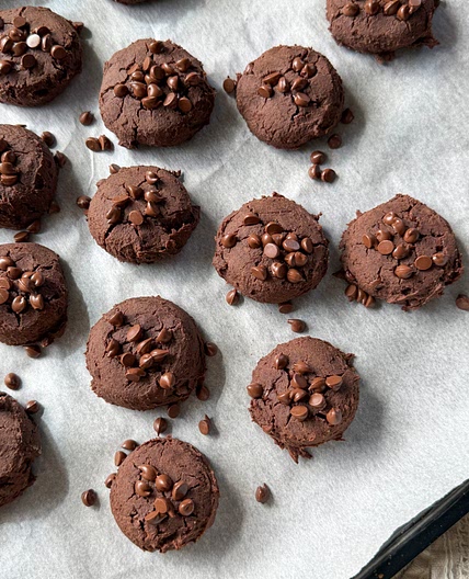 Chocolate Black Bean Cookies