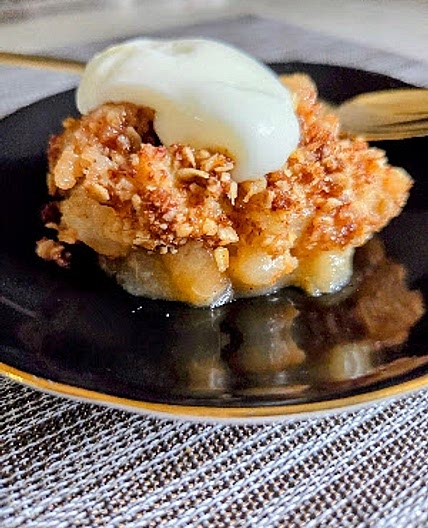 Fresh Pear Crumble