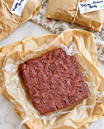 Homemade Plant Based Ground Meat