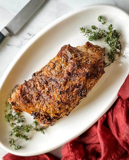 Roasted Lamb Breast Recipe