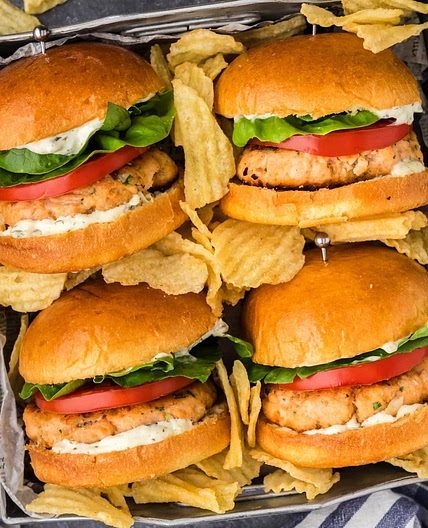 Salmon Burgers