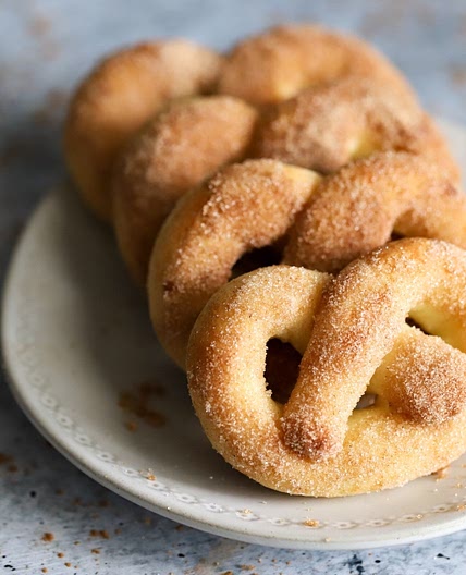 Keto Cinnamon Pretzels - Fat Head Dough