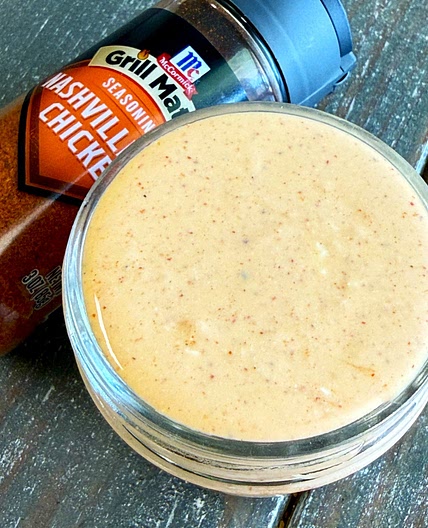 High Protein Creamy Nashville Hot Sauce