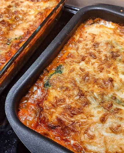 Spinat-Frischkäse-Lasagne by Fahrnis Diner