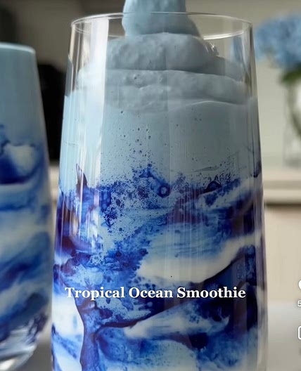 Tropical ocean smoothie