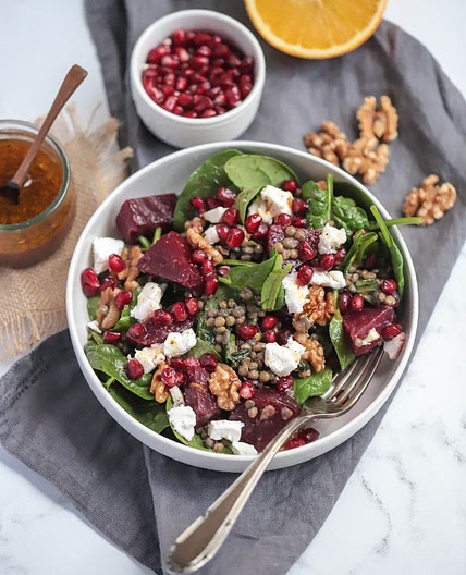 Beetroot Goat Cheese Salad