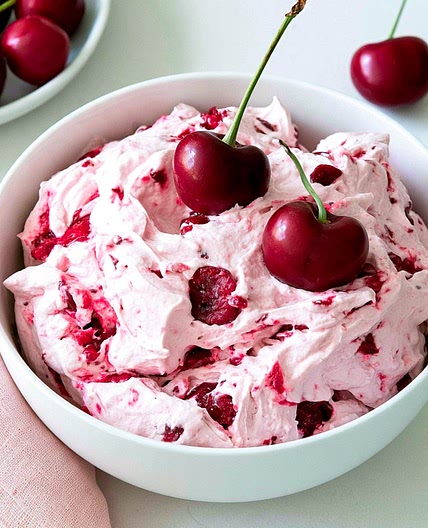 Cherry Cheesecake Fluff (Low-Carb and Keto)