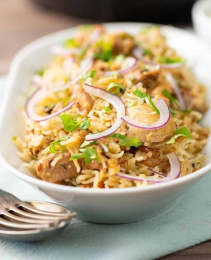 Instant Pot Chicken Biryani