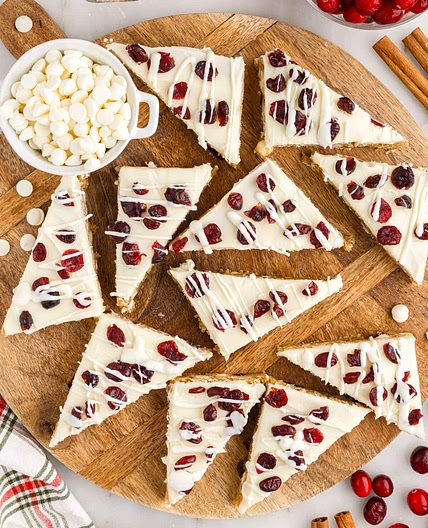 Cranberry Bliss Bars