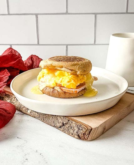 Turkey Egg and Cheese Sandwich
