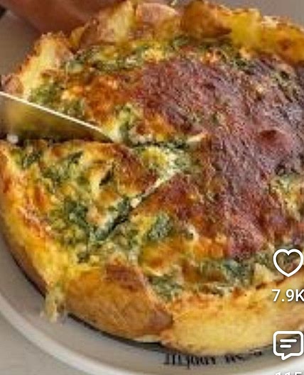 🥔 Coconut & Bliss Potato Crust Quiche