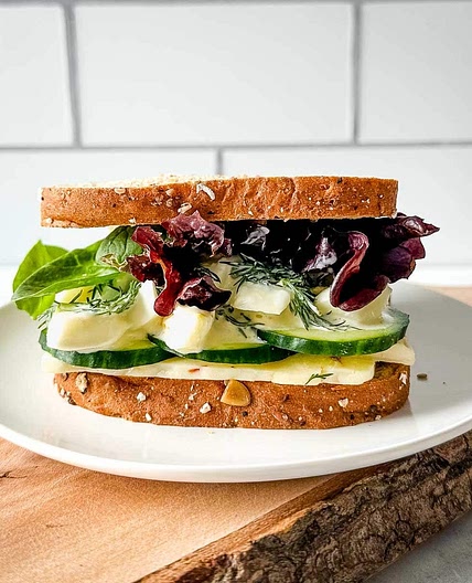 Egg and Cucumber Sandwiches