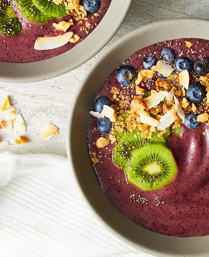 Berry-Banana Smoothie Bowls