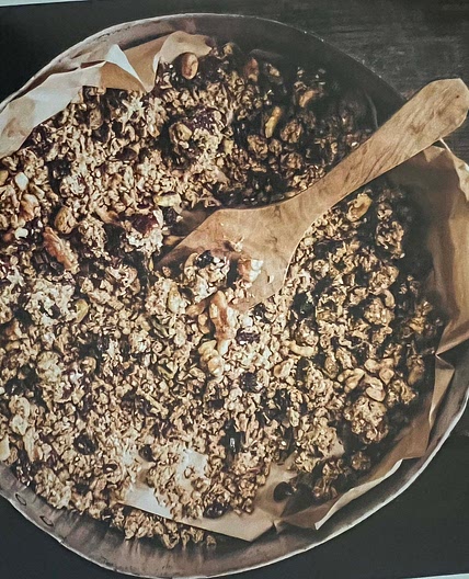 Granola med olivolja & honung