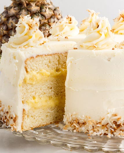 Pineapple Coconut Cake