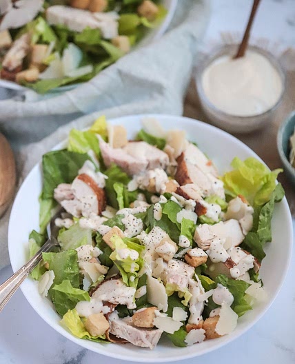 Grilled Chicken Caesar Salad