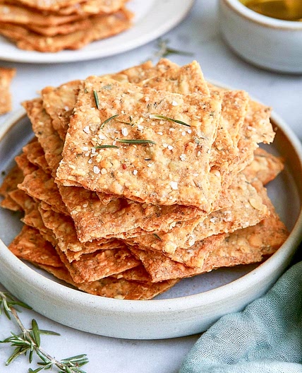 Sourdough Discard Crackers