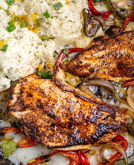 TGI Fridays Sizzling Chicken & Cheese