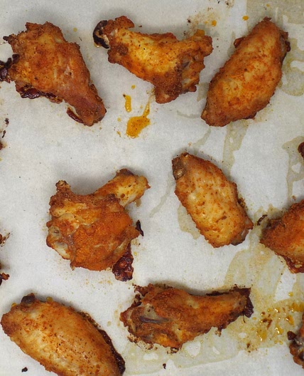 Smoky Oven Baked Chicken Wings with Crispy Skin