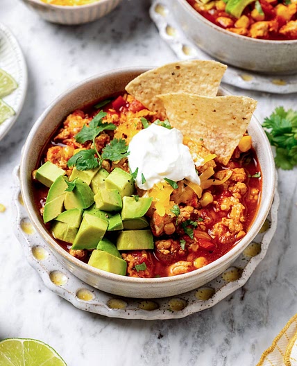 Crockpot Turkey Chili (Kid-Friendly!)
