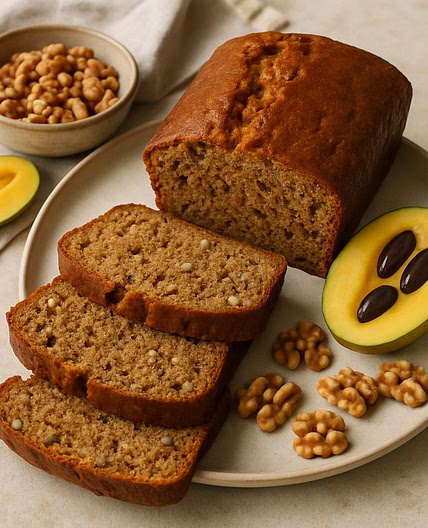 PawPaw-Gewürzbrot mit Walnüssen