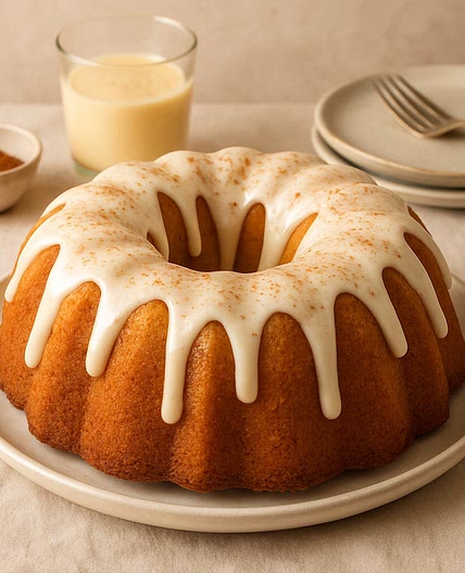 Eggnog Bundt Cake