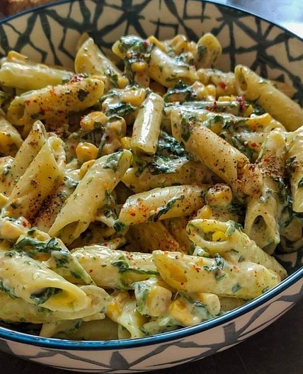 🍝Garlic & Herb Cream Cheese Pasta