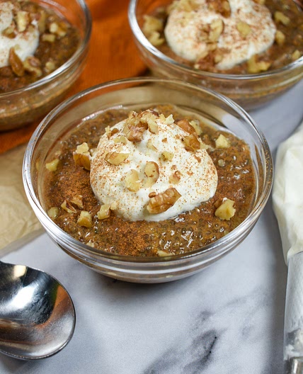 Pumpkin Spice Chia Seed Pudding