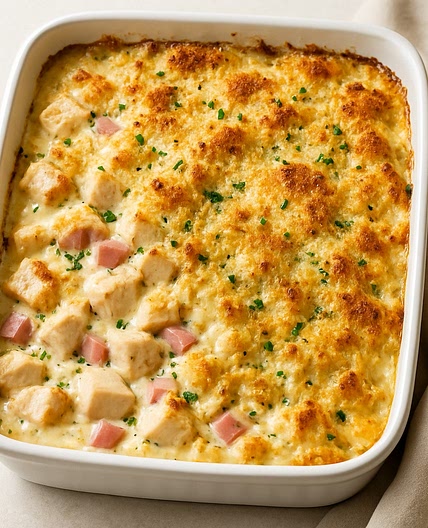 Chicken Cordon Bleu Casserole