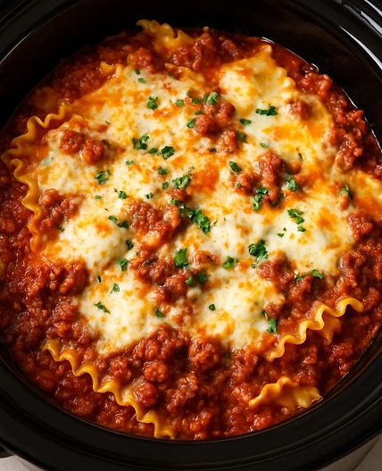 Crockpot Lasagna