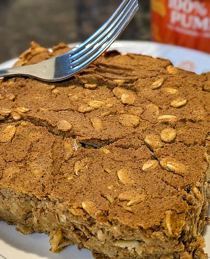 Pumpkin Spice High Protein Baked Oats