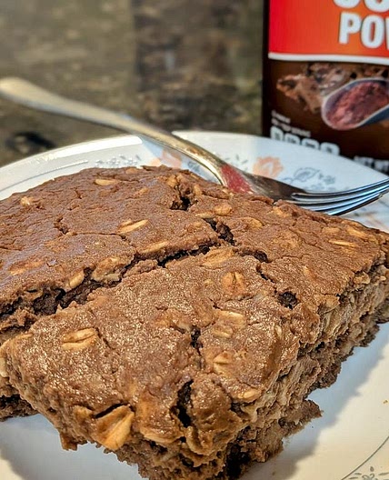 Chocolate Protein Baked Oats