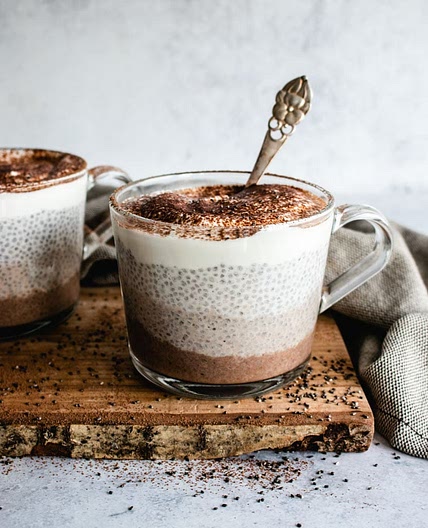Tiramisu Chia Pudding