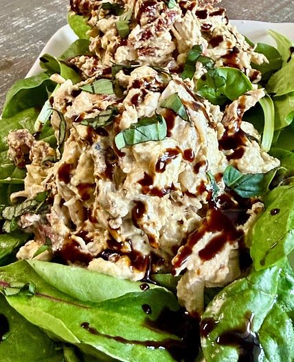 Healthy Mediterranean Chicken Salad