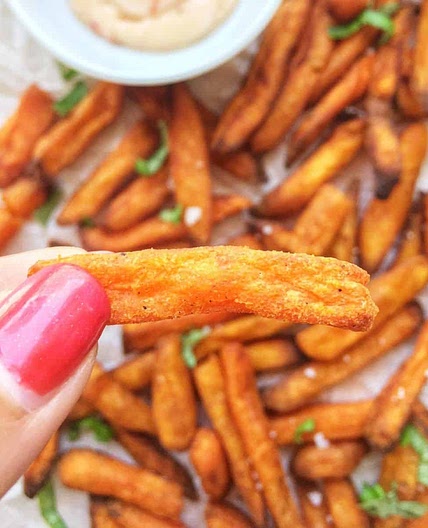 Air Fryer Frozen Sweet Potato Fries