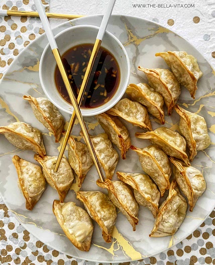 Air Fryer Dumplings (Potstickers)